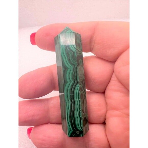 Genuine Malachite Point - Picture 2 of 7